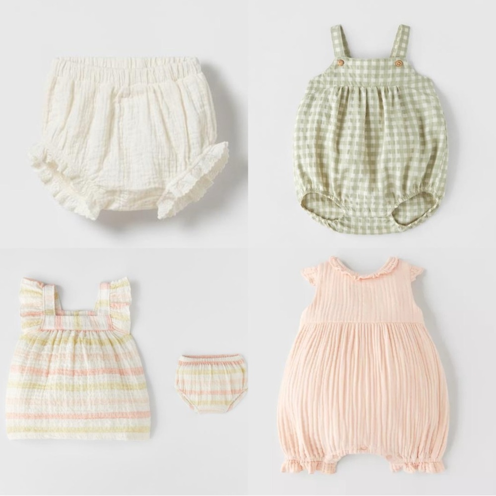 Zara baby clothes for girl 6-9 months
